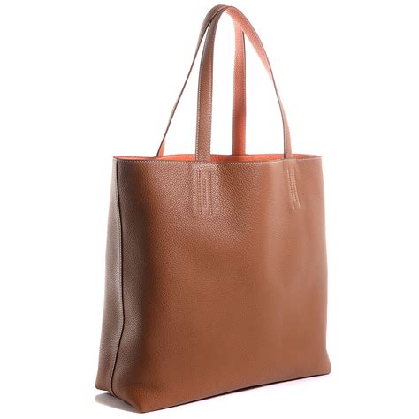 Hermes reversible tote